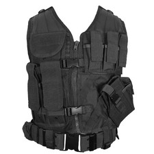 Black USMC Tactical Vest -