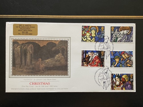 Sotheby silk fdc 82 - silk,