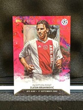 2023-24 Topps Inception UEFA Zlatan Ibrahimovic Inception Point # 39/75 Ajax 