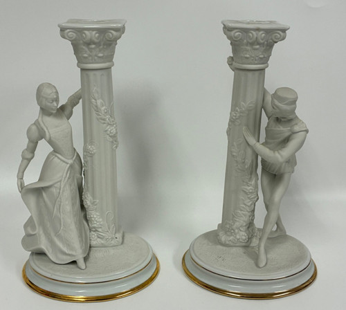 Pair franklin mint romeo - pair,