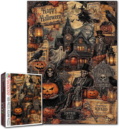 Halloween ghost jigsaw puzzles - halloween,