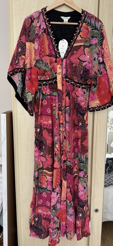 Monsoon maxi kaftan dress size - dress,