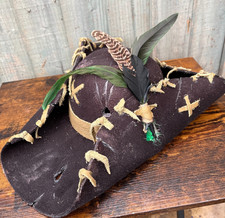 Black Tricorn Pirate Hat