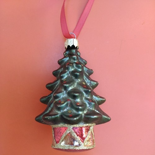 Novelty glass xmas pine tree - novelty,
