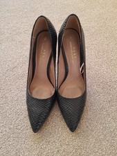 Next Women's Dark Navy High Heeled Stiletto Shoes Size 7