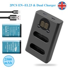 2× EN-EL23 Battery For Nikon