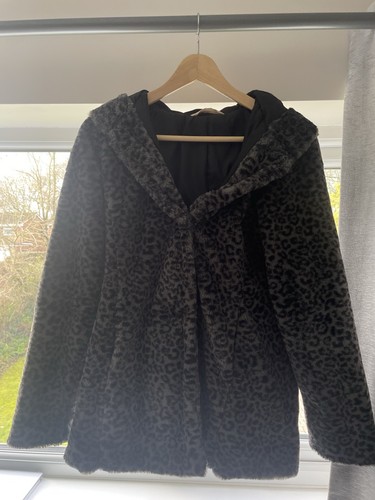 Hollister leopard print fur - leopard,