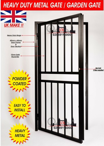 Heavy duty steel security - steel,
