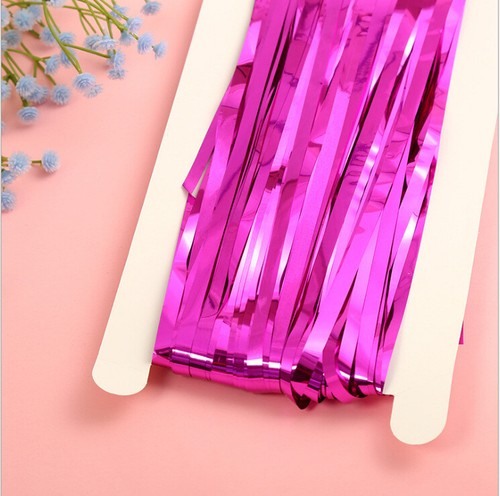Foil curtain fringe tinsel - curtain,
