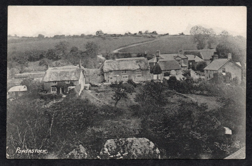 Postcard powerstock - powerstock, nr