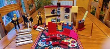 Vintage Remco 1986 Karate Kid Corner Challenge Playset and Action Figures