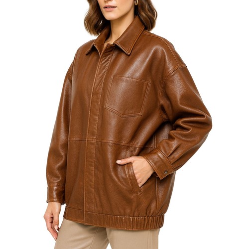 Women oversized genuine - oversized,