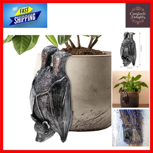 Gothic resin bat - gothic, pot