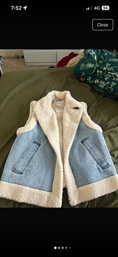 Simply denim faux - faux, shearling