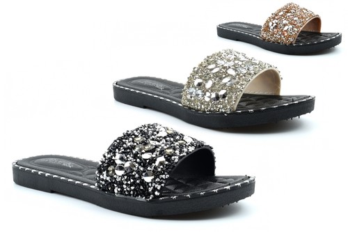 Womens glitter sandals ladies - womens,