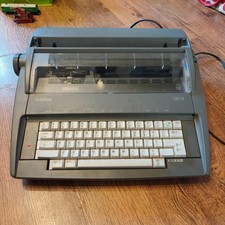 Brother GX-15 Portable Electric Typewriter & Electronic Word Processor Working
