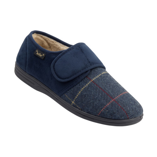 Mens slippers check - mens, felt