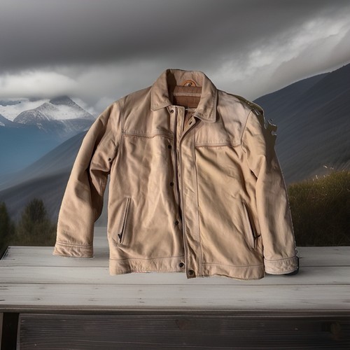 Timberland leather jacket - leather,