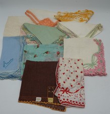 Vintage Handkerchief Lot - 10