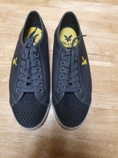 LYLE + SCOTT MENS GREY CANVAS