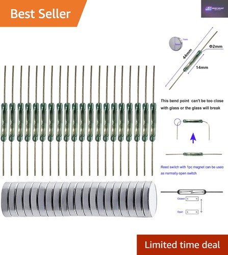Compact 20pcs reed switch kit - compact,