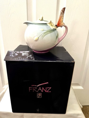 Franz porcelain butterfly tea - franz,