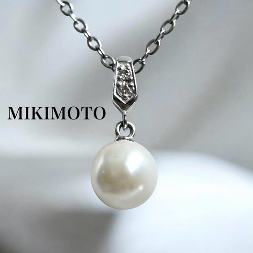 Mikimoto k18 diamond - mikimoto,