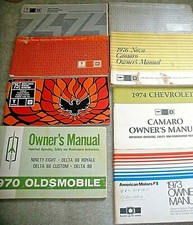 Car Owner's Manuals From