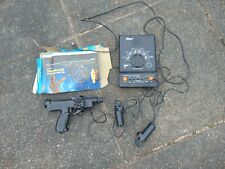 Vintage prinztronic videosport 800 colour games console and game pistol