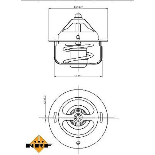 Nrf 725120 thermostat coolant - nrf,