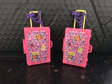 Set Of 2 Dolls Suit Cases