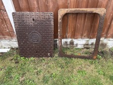 Reclaimed Cast Iron Manhole