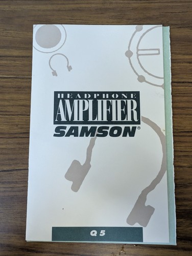 Samson headphone amplifier - amplifier, q5