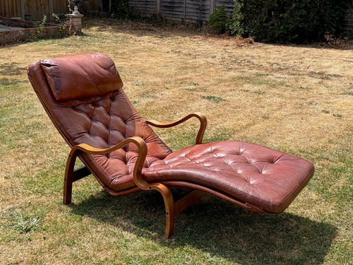 Vintage mid century recliner