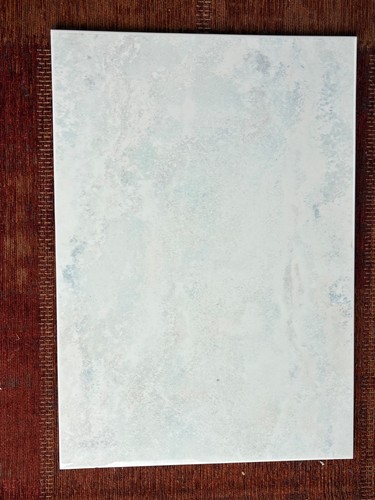 Blue grey white - ceramic, glossy