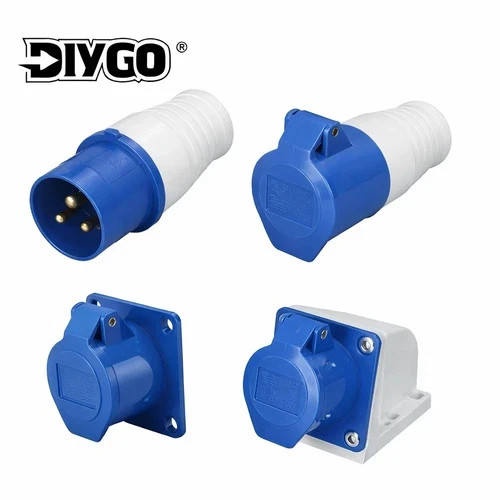 Amp 240v site trailing plug - 16,