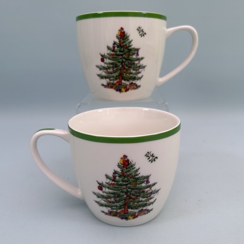 Spode christmas tree pair - tree,