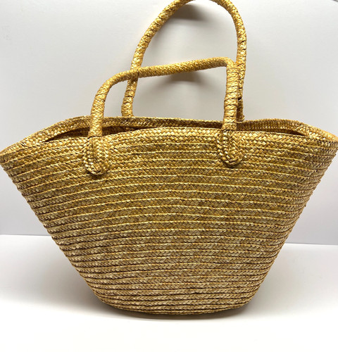 Natural large handwoven straw - large,