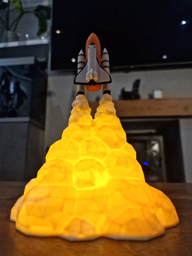 Space shuttle led - night, light