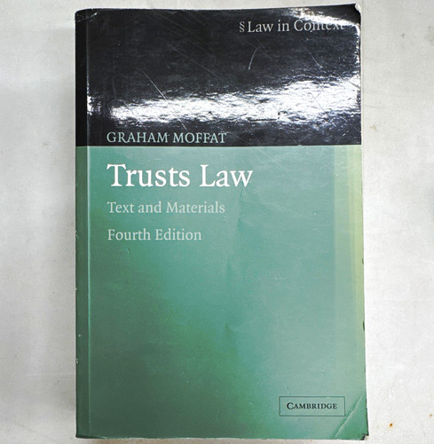 Cambridge trusts law - law:, text