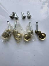 Set Of Four Solid Brass