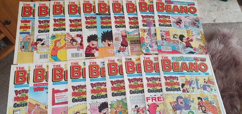 1995 beano comics bundle - beano,