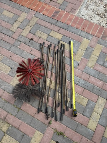 Chimney sweep brush kit - chimney,
