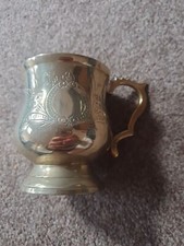 Silver Engraved Tankard