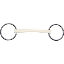 Sprenger Duo Flexible Gentle Loose Ring Straight Bar Snaffle Bit 115-145mm 40801