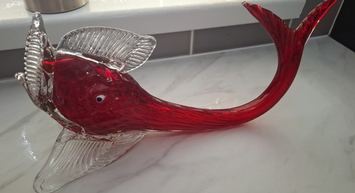 Vintage murano large glass - murano,