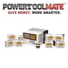 Reisser R2CUTTERTRADE 1600 Cutter Trade Pack Wood Screws 8 Sizes, + 20 x PZ Bits