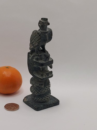 Vintage totem carved - "totem",",