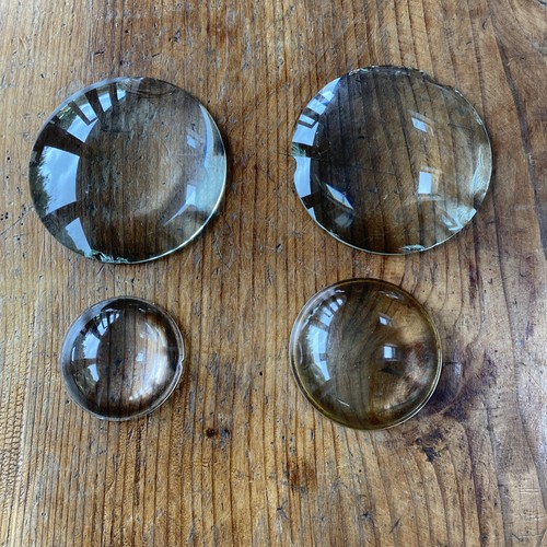 Convex glass lenses - convex, possibly