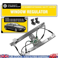 For Citroen C5 Mk3 Saloon/Estate Passenger Front Left Window Regulator 2008-2017